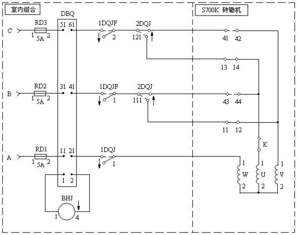 Turnout simulation test detection system