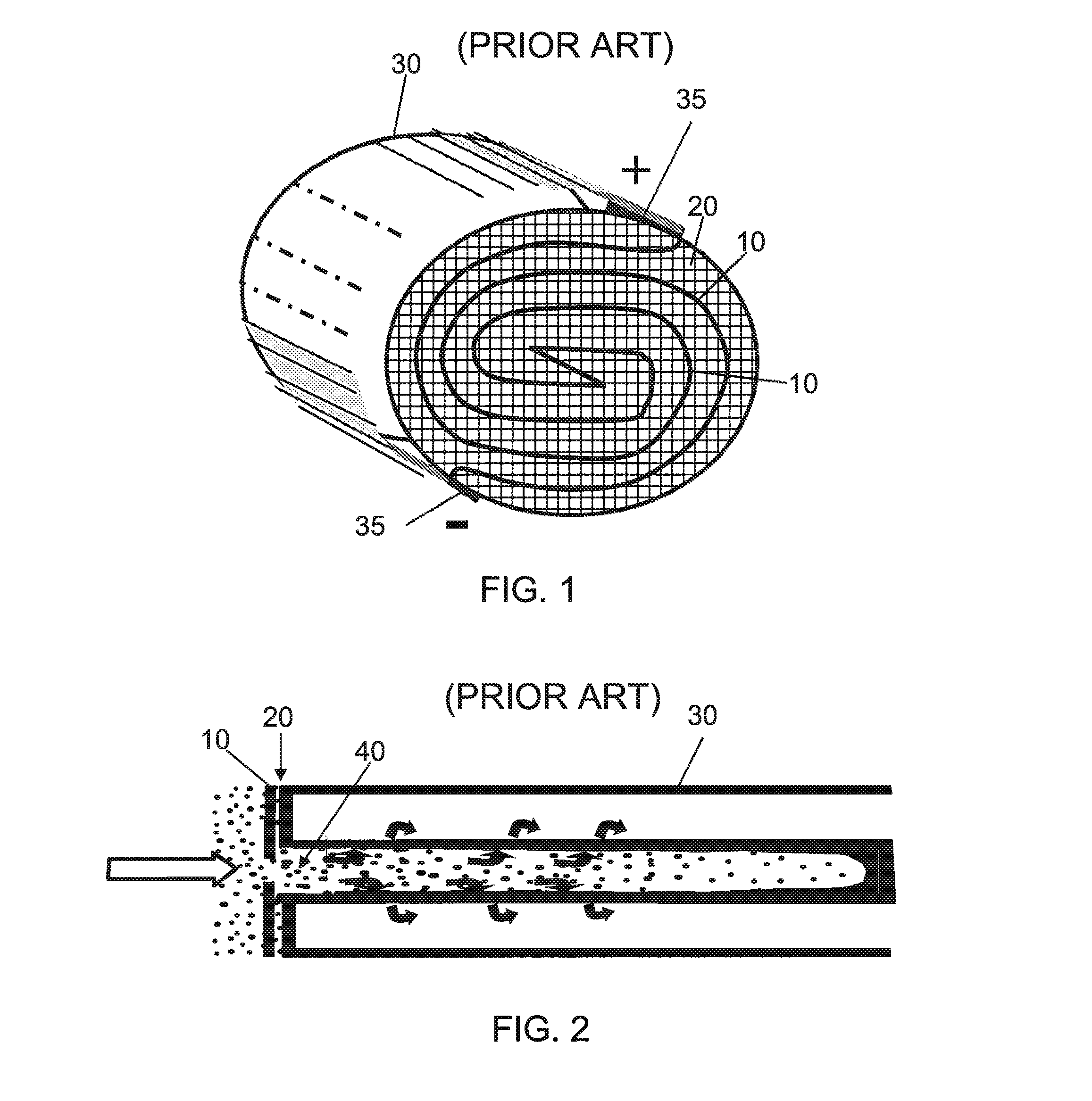 Electrically resistive coating for remediation (regeneration) of a diesel particulate filter and method