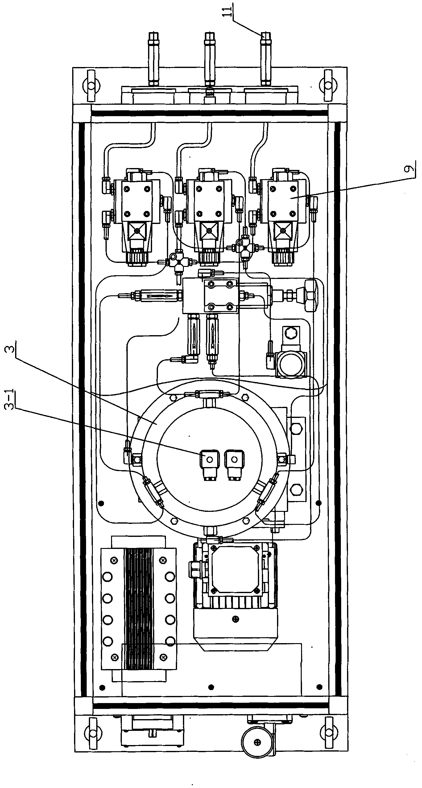 Automatic oil lubricating pump