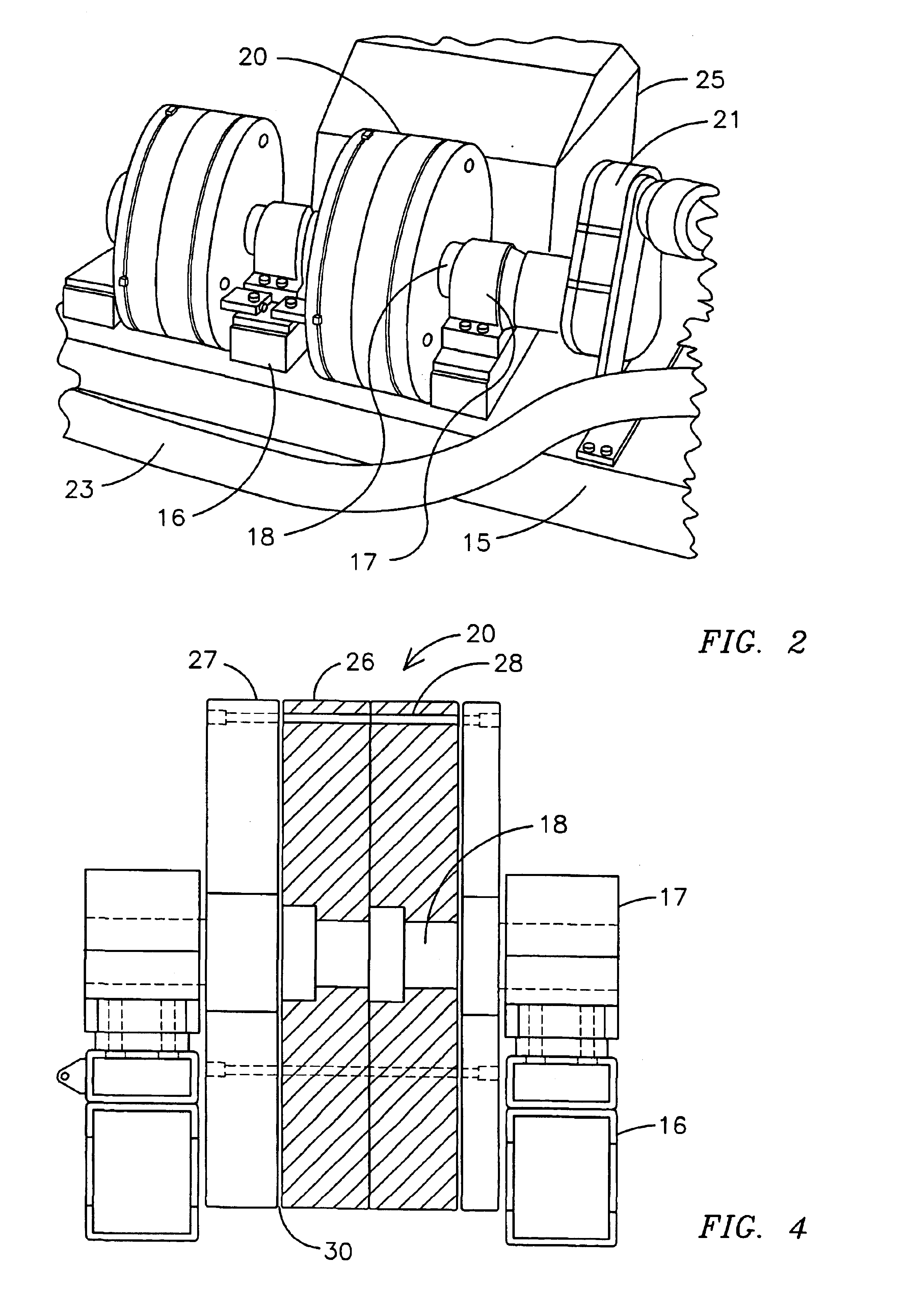 Method and apparatus for measuring the acceleration of an engine