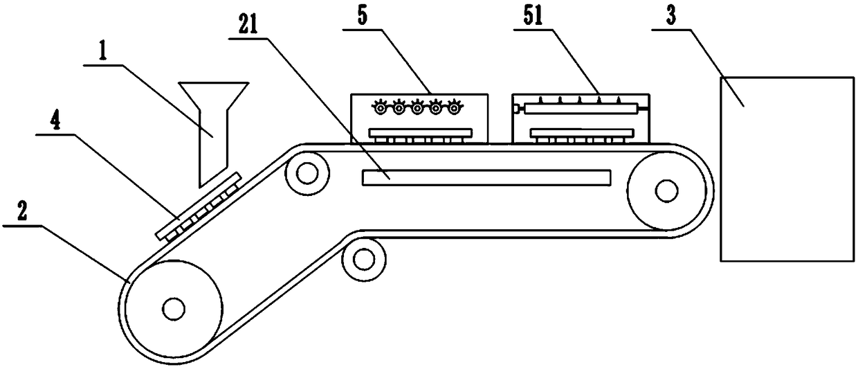 Chestnut shelling device