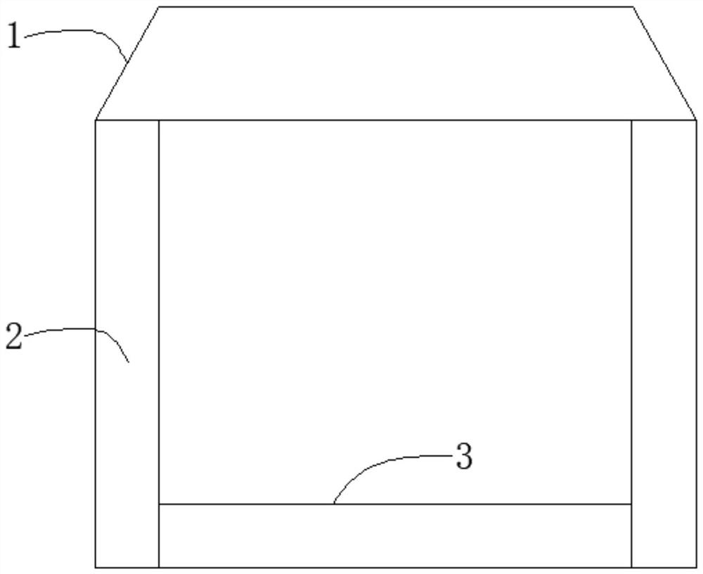 Main body structure of green and environment-friendly fabricated building