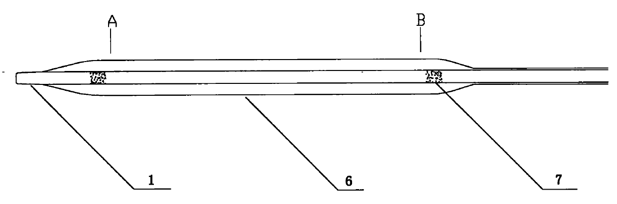 Protection-sleeve-carrying paclitaxel drug balloon and preparation method thereof