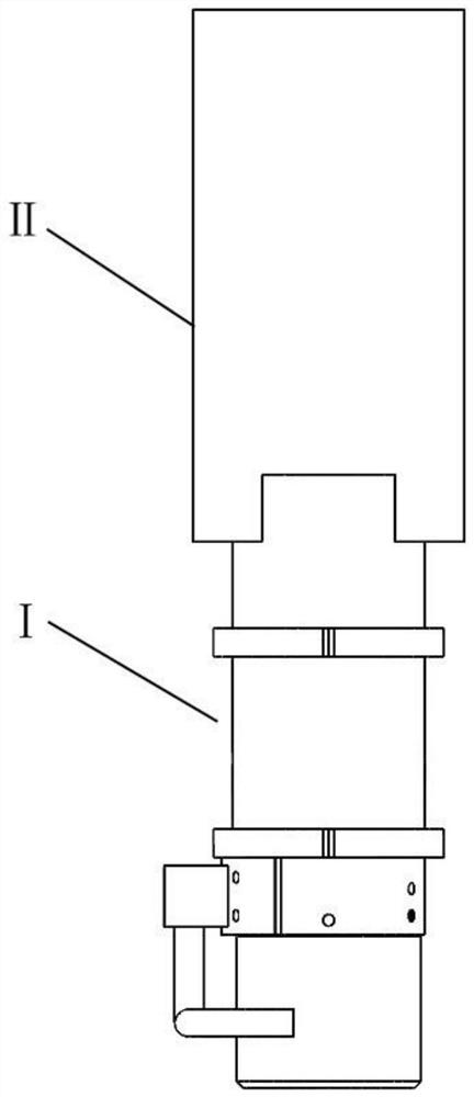 Integrated hot wire submerged arc welding device assisted by magnetic field