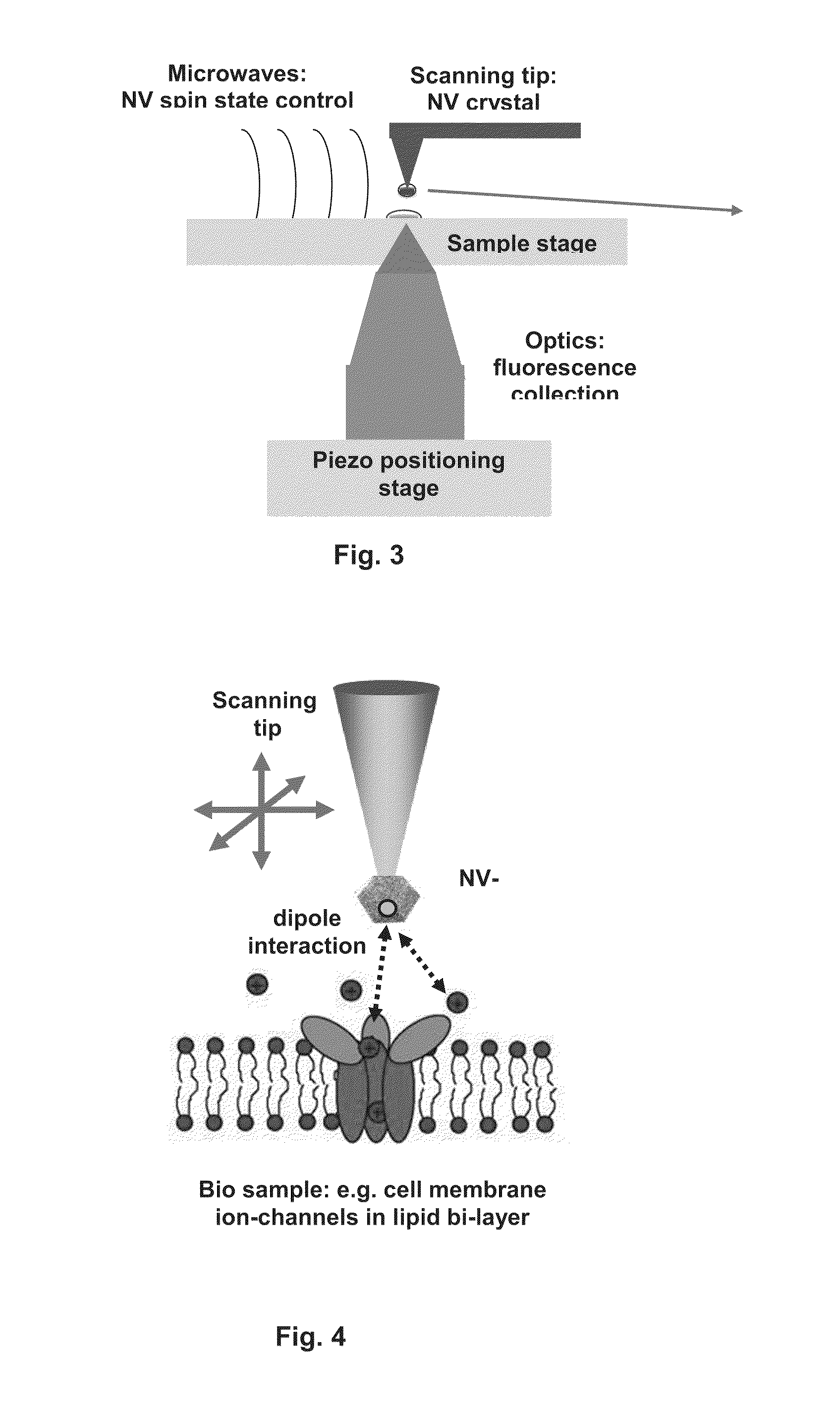 Method and apparatus for monitoring a property of a sample