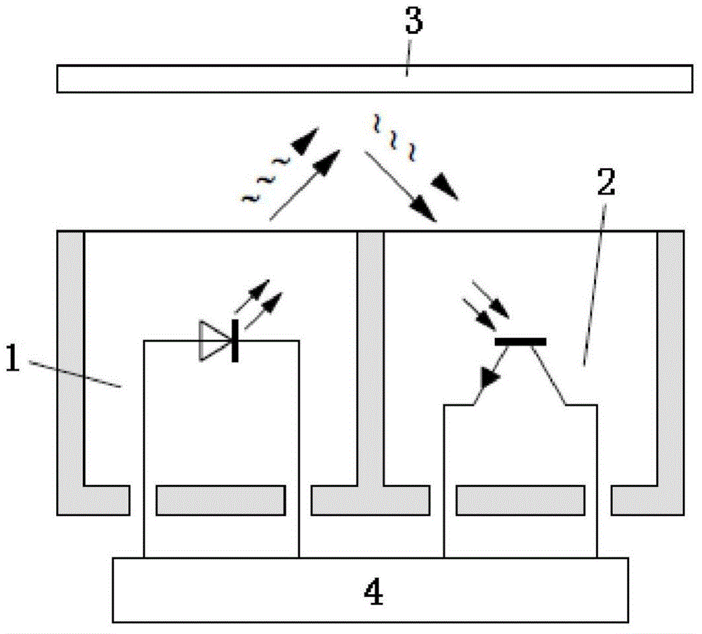 Detecting head for electronic yarn cleaner