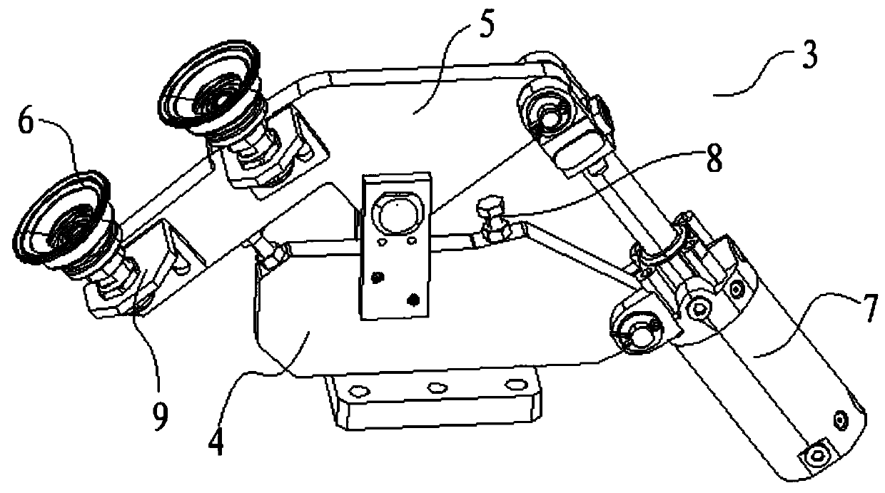 A hair cover automatic fastening table