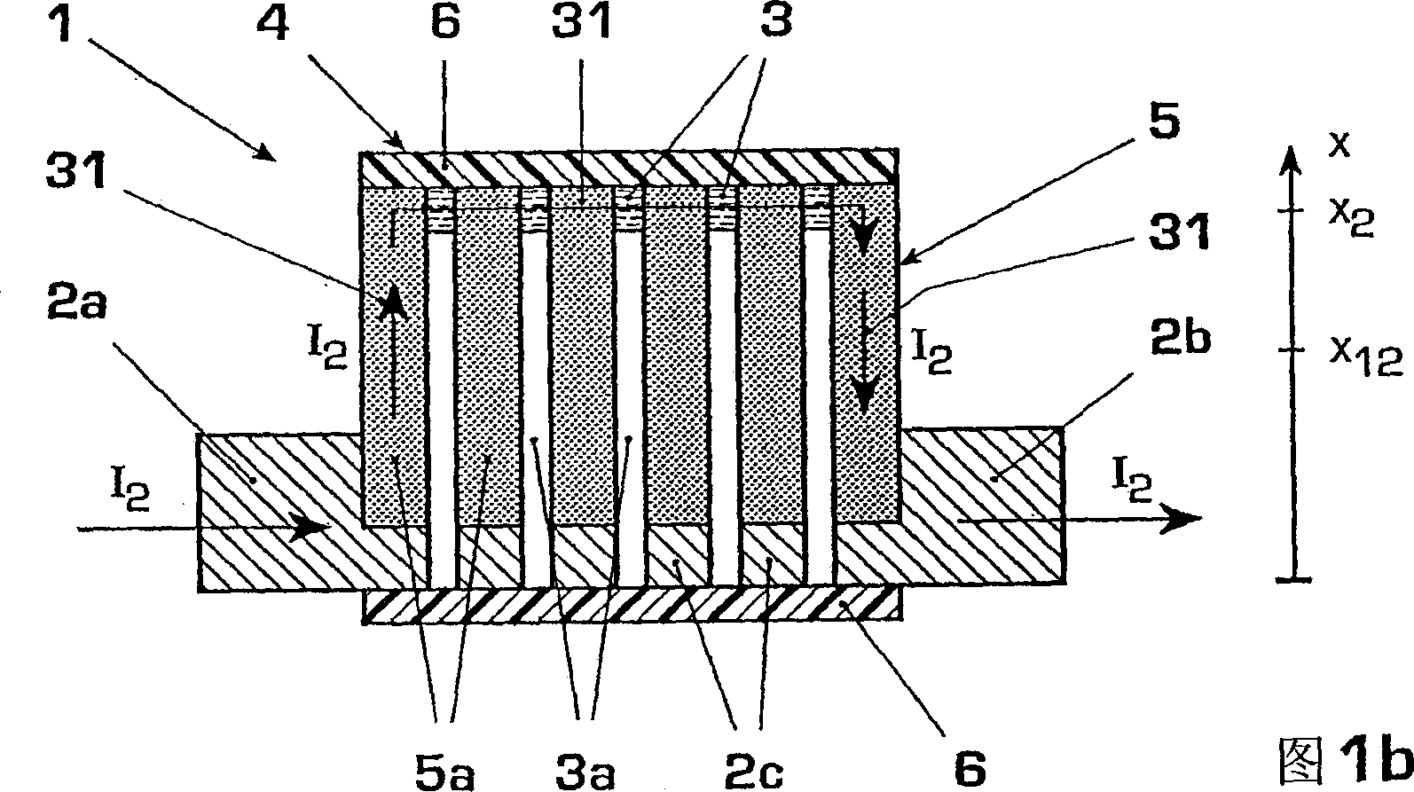 Method and device for limiting the current in a liquid metal current limiter