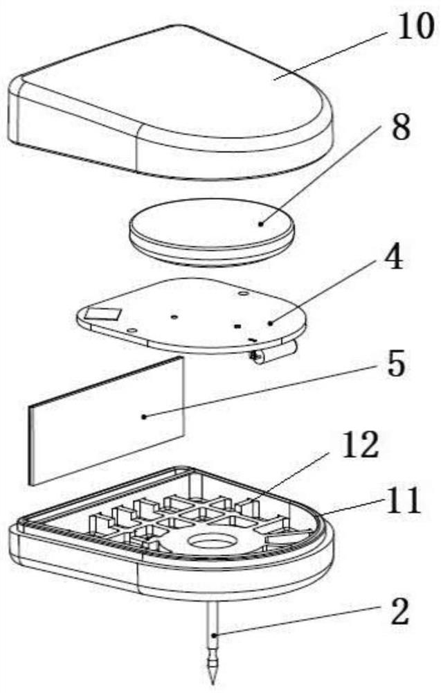 Animal health management and positioning method, equipment and system based on intelligent ear tag