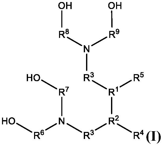 N-hydroxyalkylated polyamines, methods of making n-hydroxyalkylated polyamines, and fluids containing an n-hydroxyalkylated polyamine