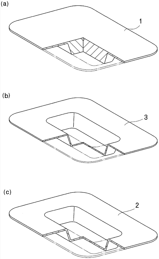 Nonwoven fabric for press molding, method for producing same, and method for producing molded article