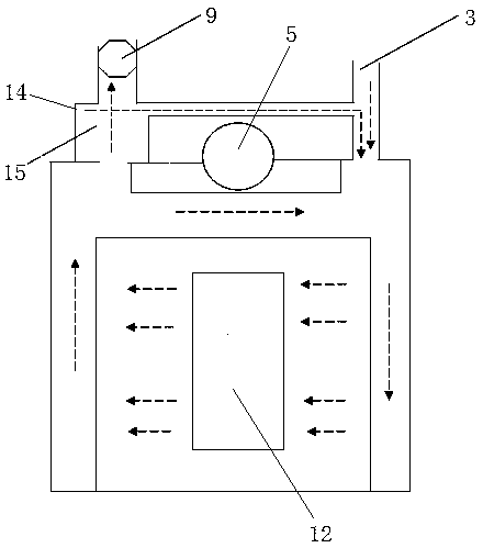 Waste heat recovery energy-saving drying oven and waste heat recovery method thereof