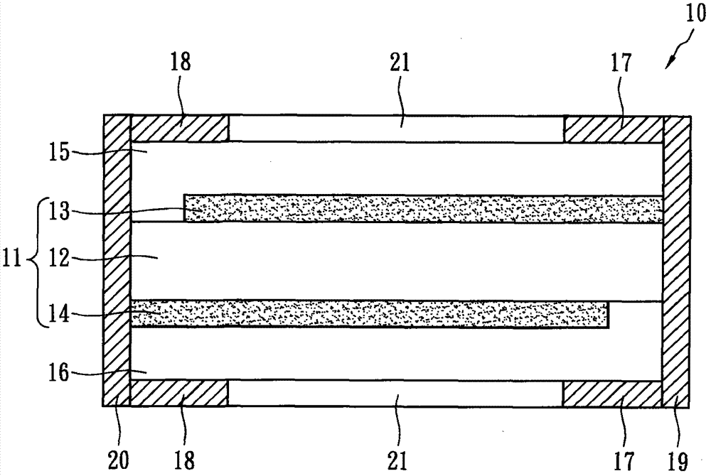 Surface tack thermistor element