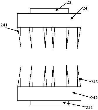 Cable recovery integrated treatment device