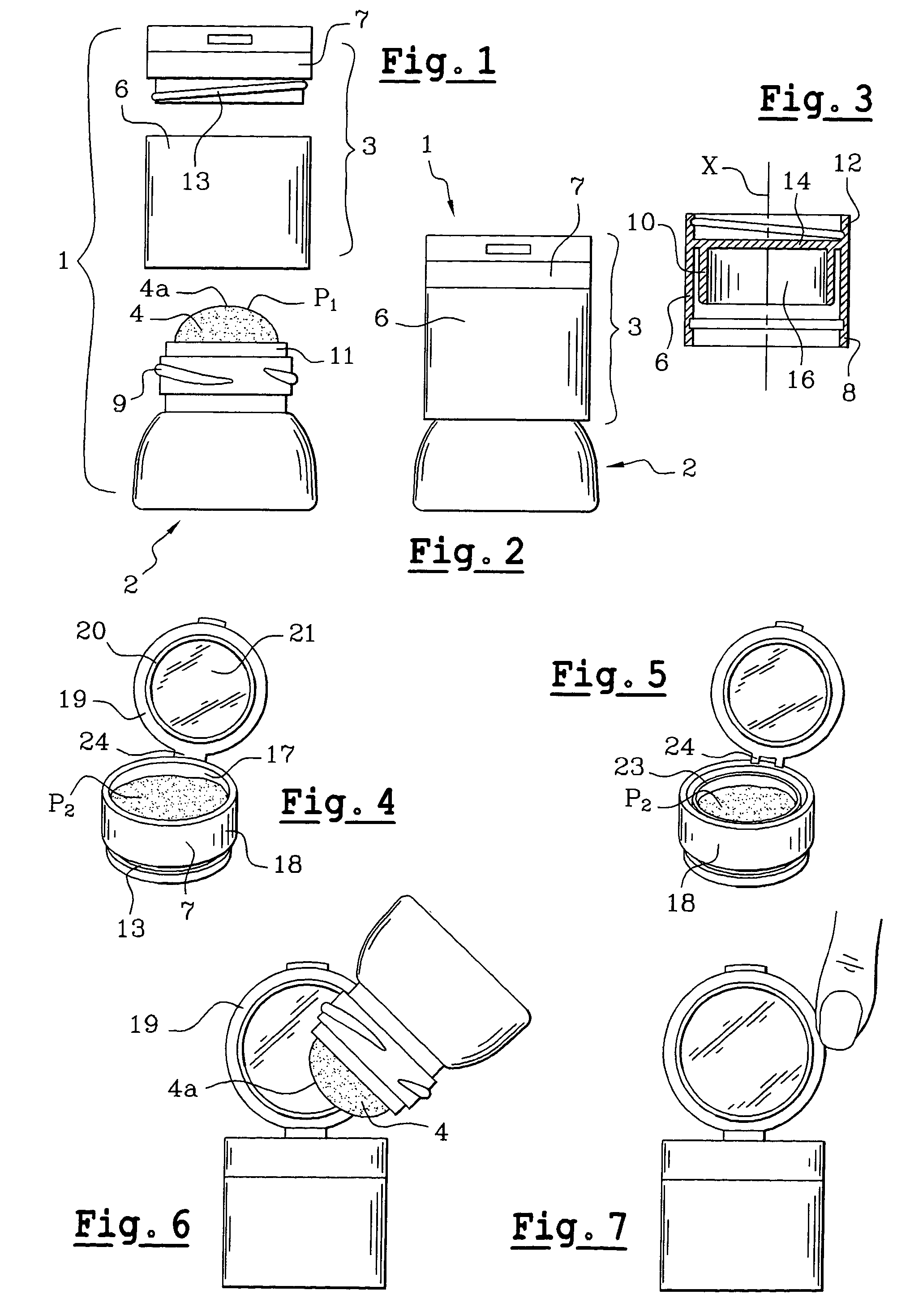 Device for packaging and dispensing a substance, in particular a cosmetic