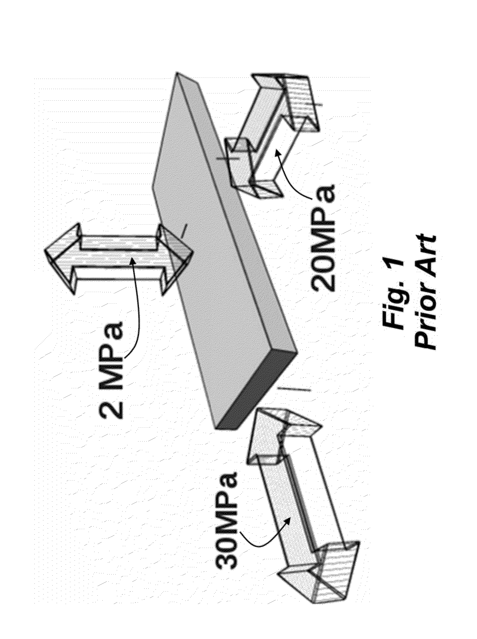 Method and Apparatus for Additively Manufacturing of Objects Based on Tensile Strength