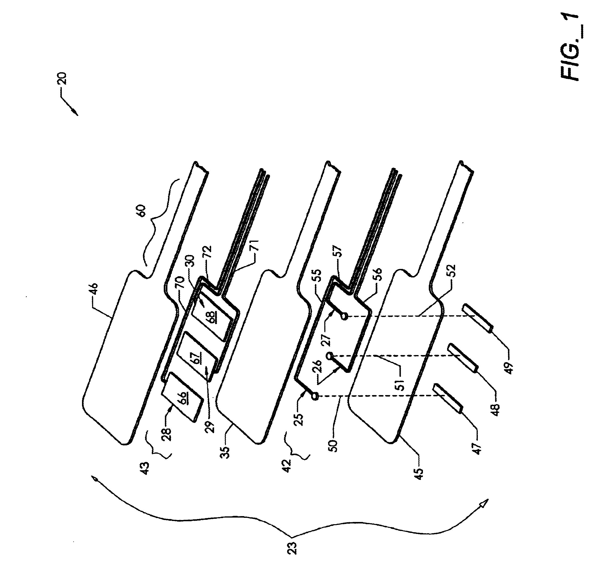Surface electromyographic electrode assembly