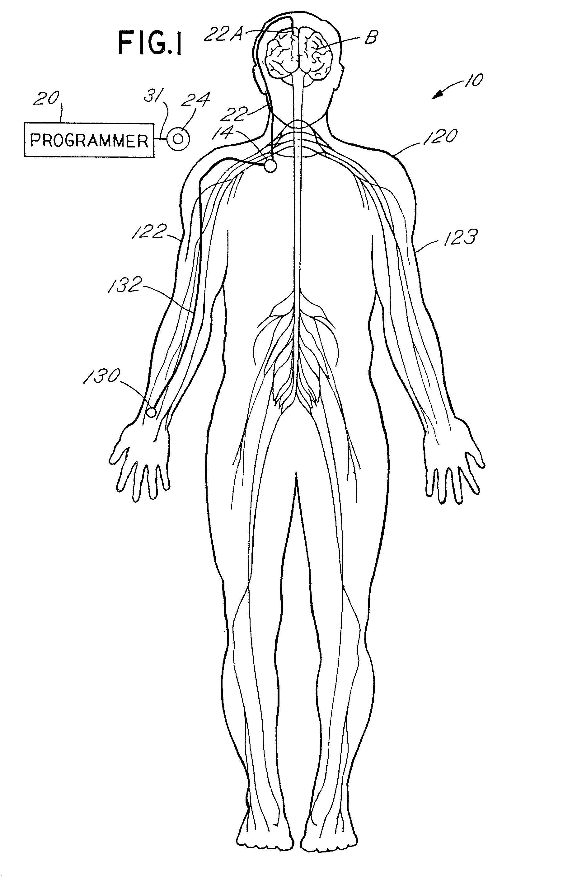 Techniques for selective activation of neurons in the brain, spinal cord parenchyma or peripheral nerve
