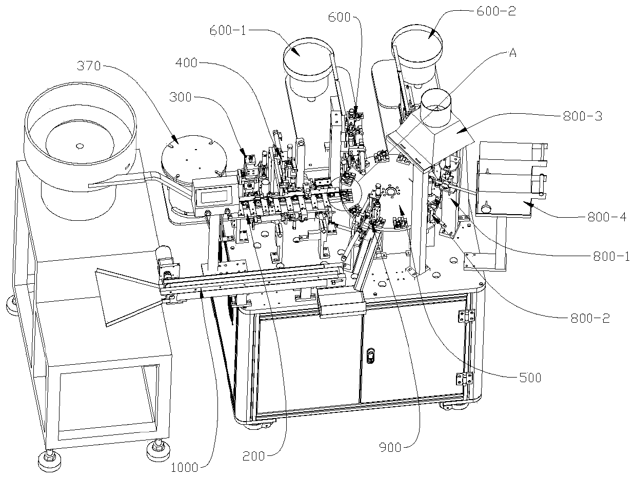 Automatic assembling equipment for semi-finished product of micro loudspeaker