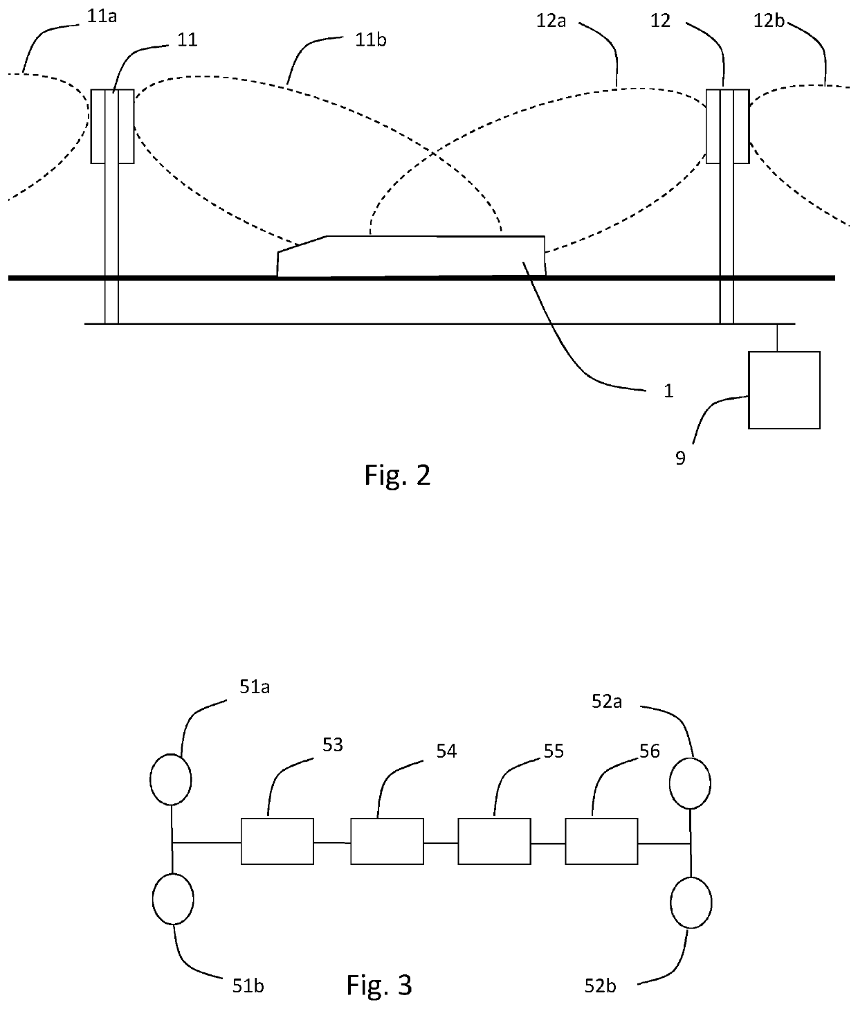 System and Apparatus For Determining the Position of Railbound Vehicles on a Railway System