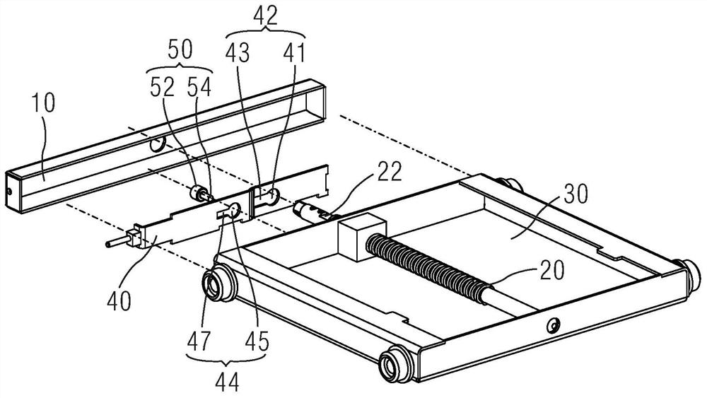 Chassis car and switchgear for switchgear