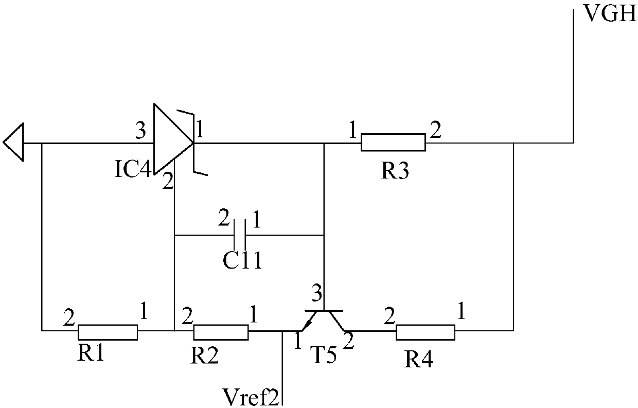 Gamma voltage output circuit based on digital PMIC