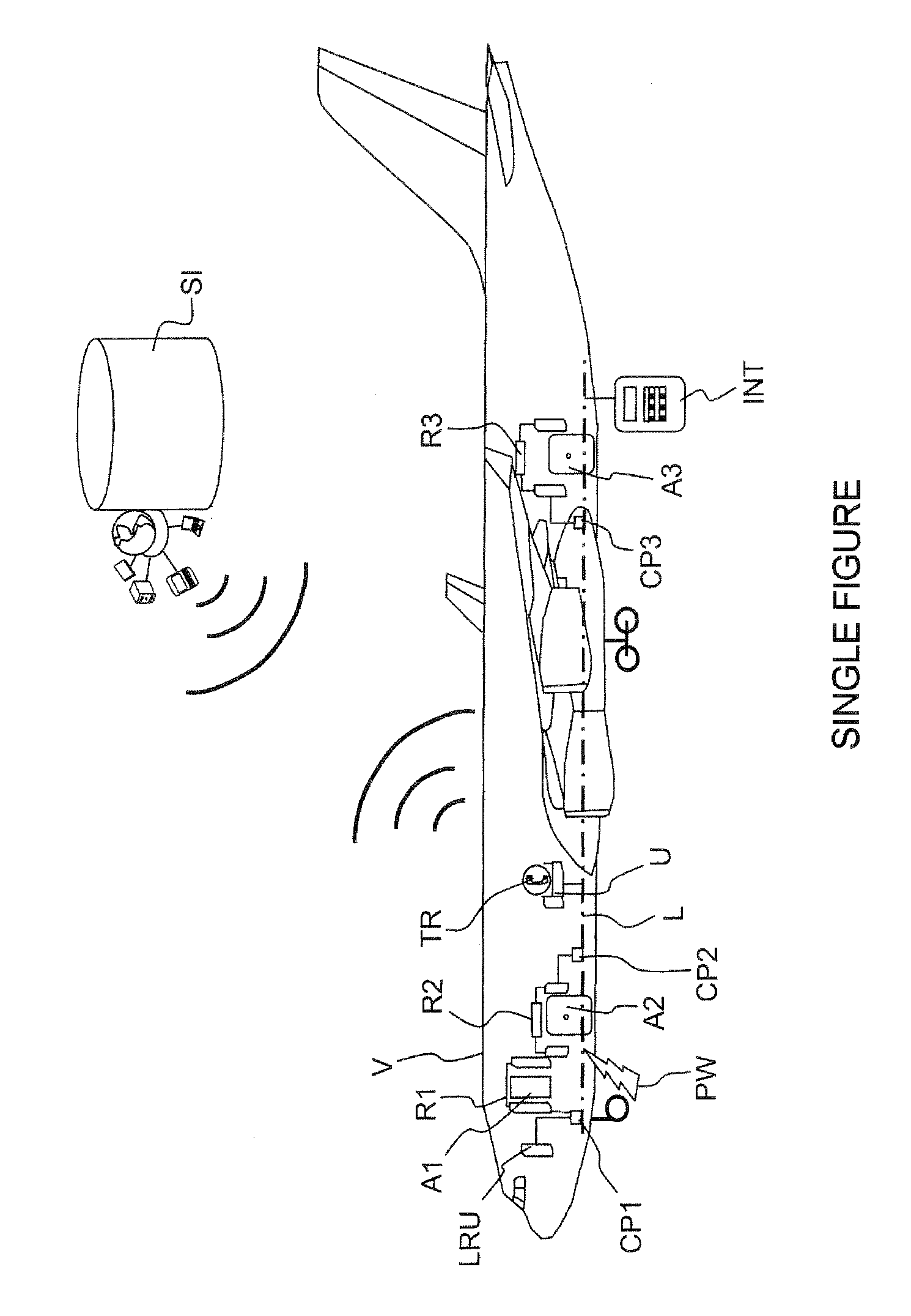 Onboard System for Identifying and Monitoring the Content of an Aircraft