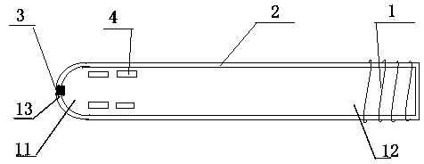 Local automatic continuous administration supporting bar for femoral head necrosis