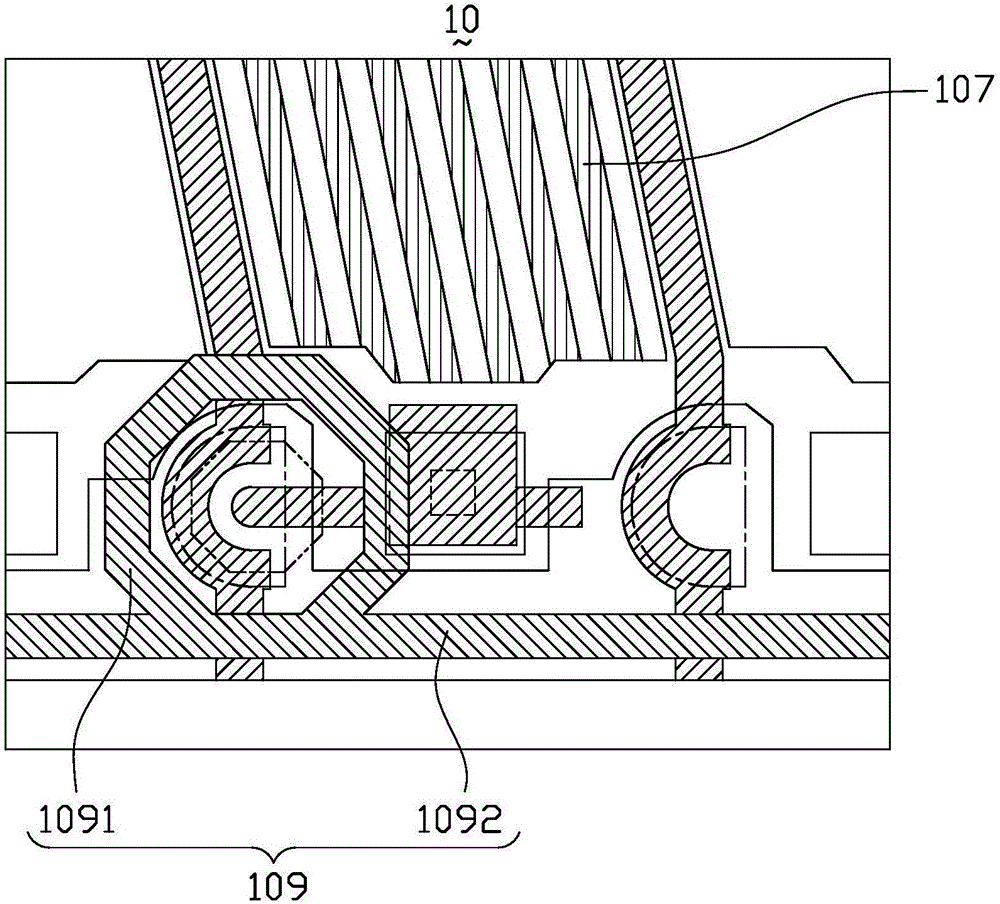 TFT array substrate, liquid crystal display panel and display device