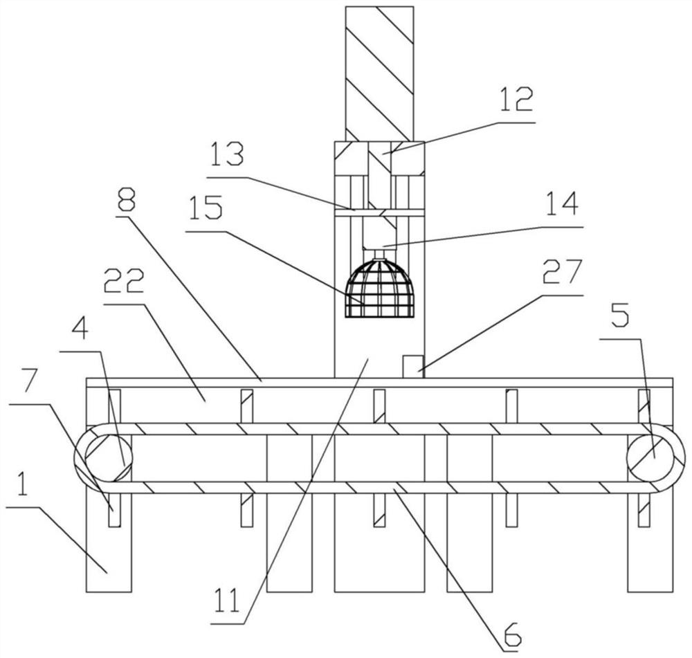 Bamboo shoot peeling device