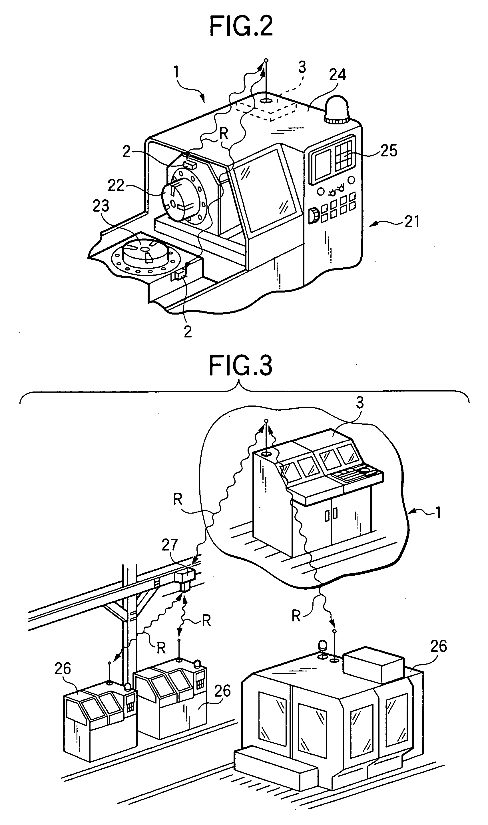 Wireless sensor, rolling bearing with sensor, management apparatus and monitoring system