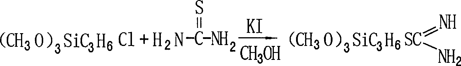 Process for preparing gamma-mercaptopropyl-trimethyloxysilane