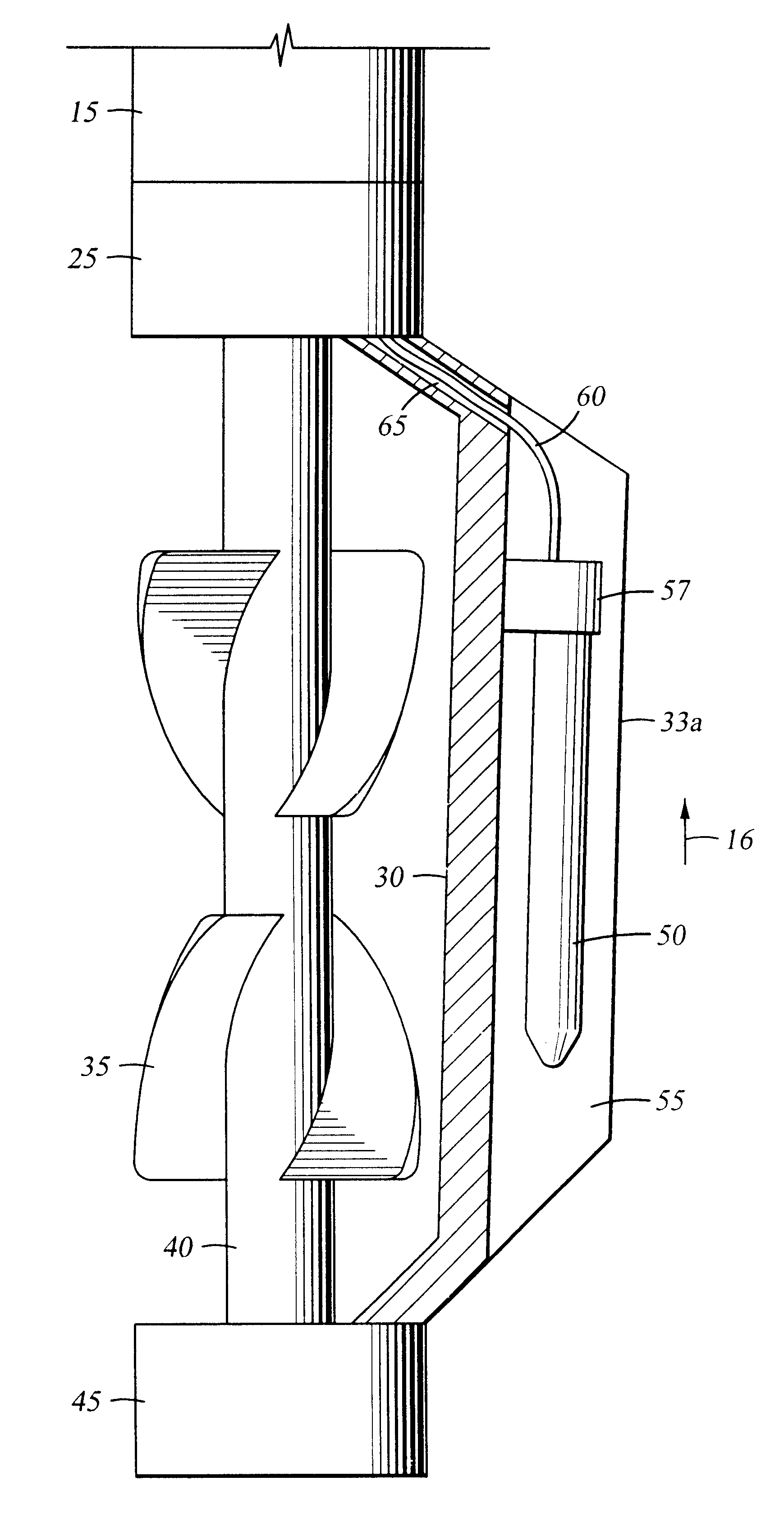 Multi-phase compensated spinner flow meter
