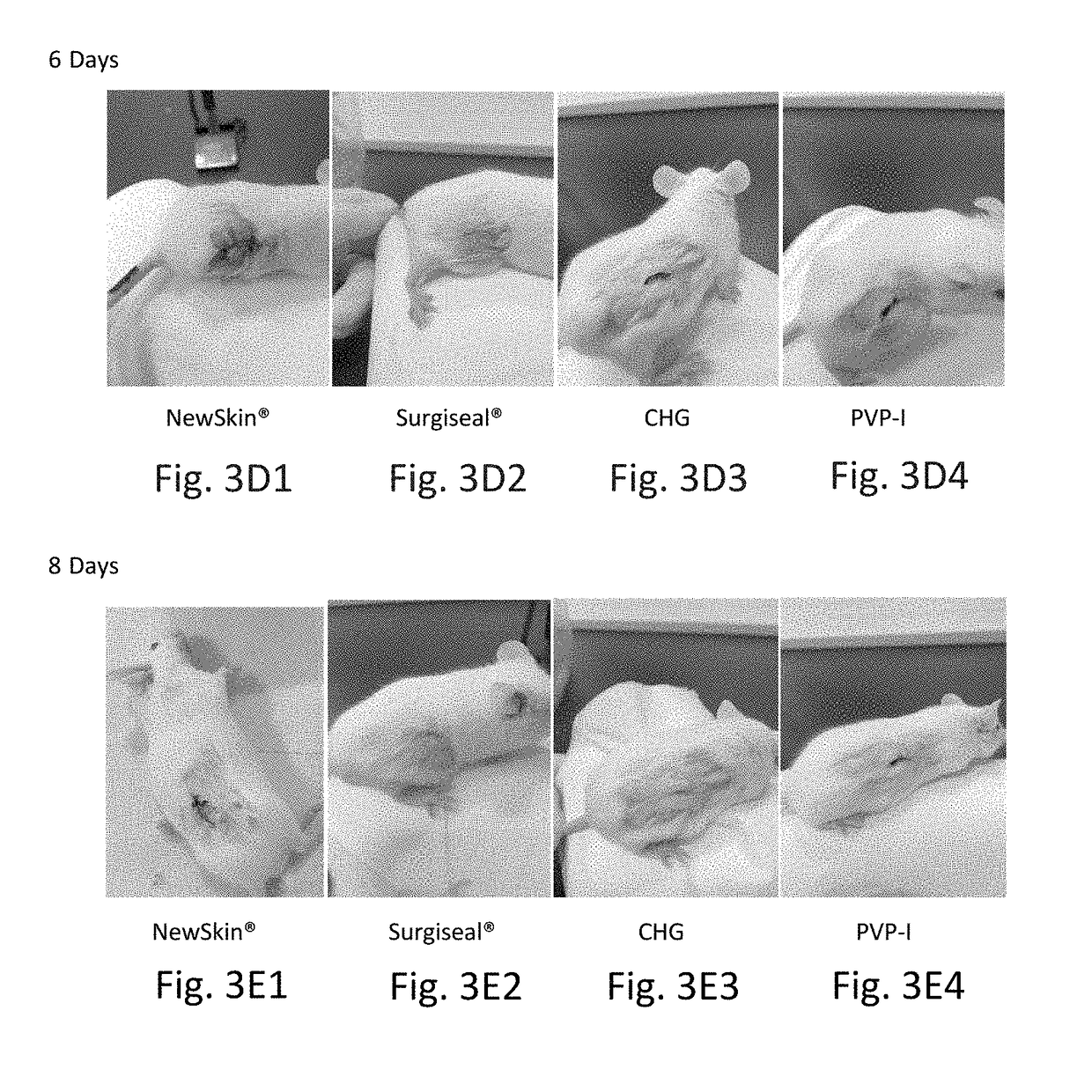 Novel rapid-deposition thin-film forming compositions as effective wound care treatment