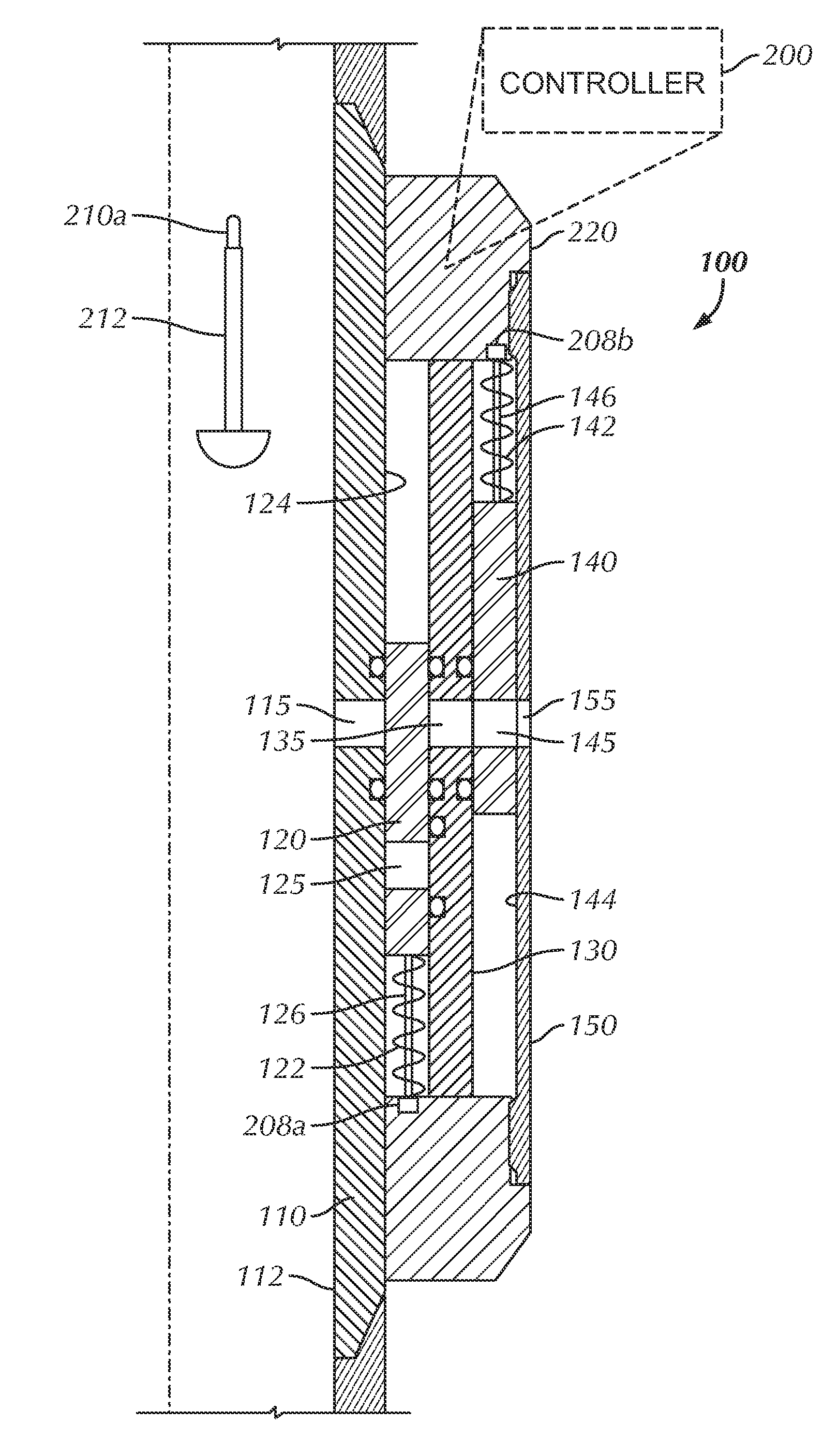 Electronically-Actuated Cementing Port Collar