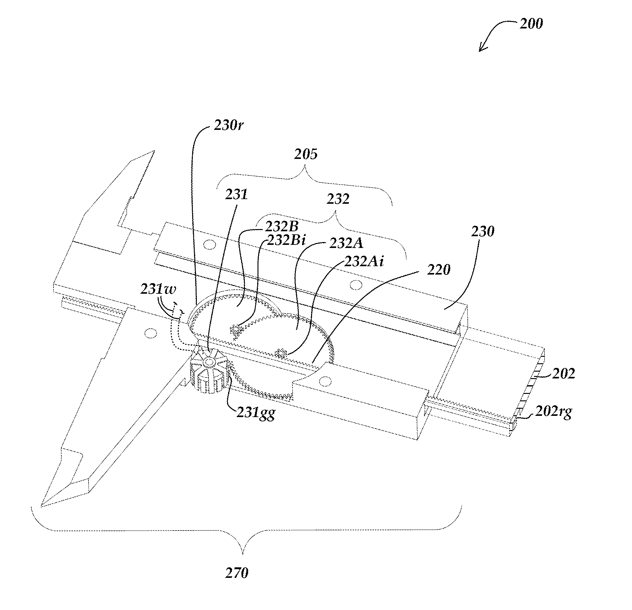 Electronic Caliper Configured to Generate Power for Measurement Operations