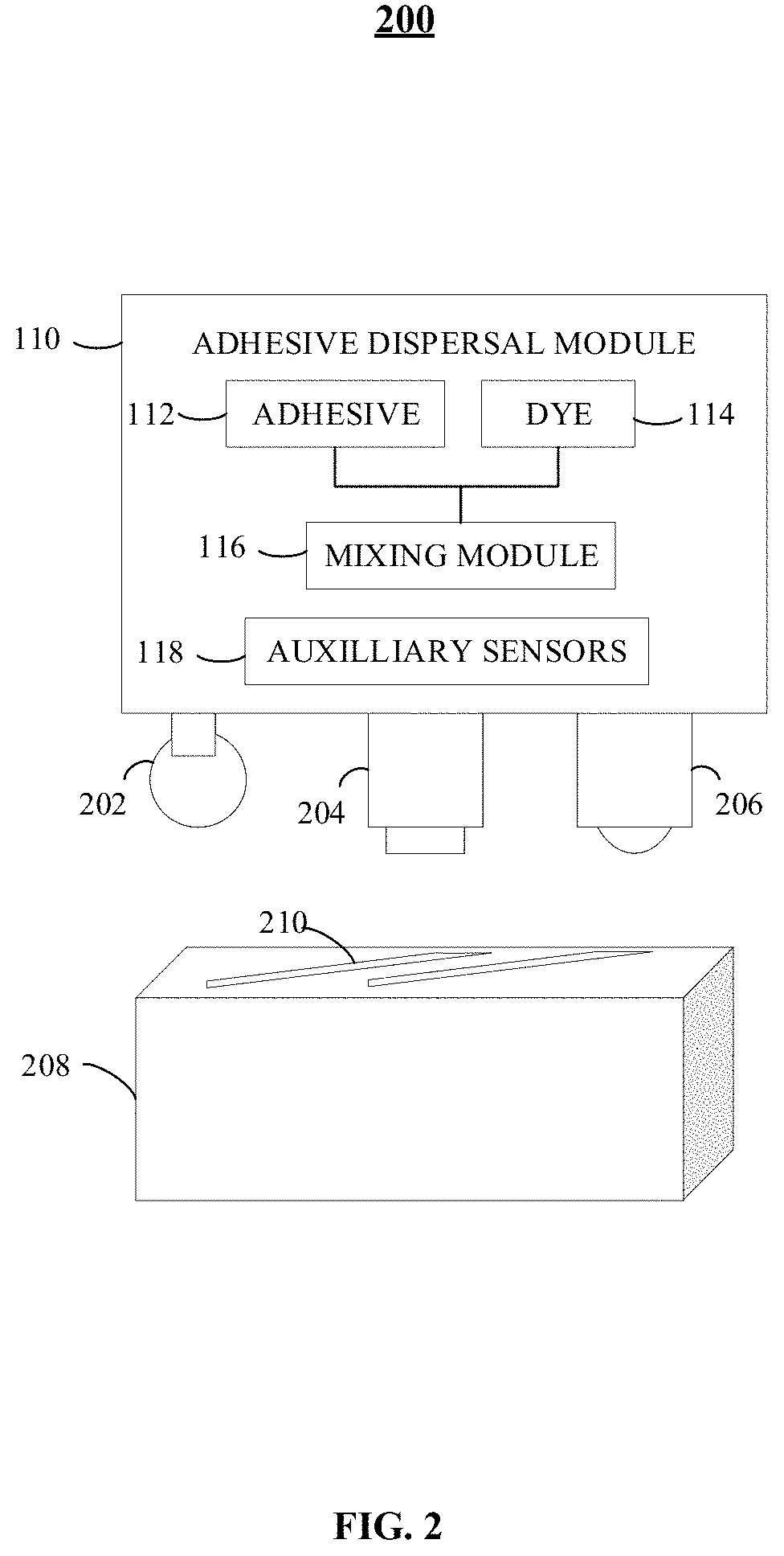 Image analysis of applied adhesive with fluorescence enhancement