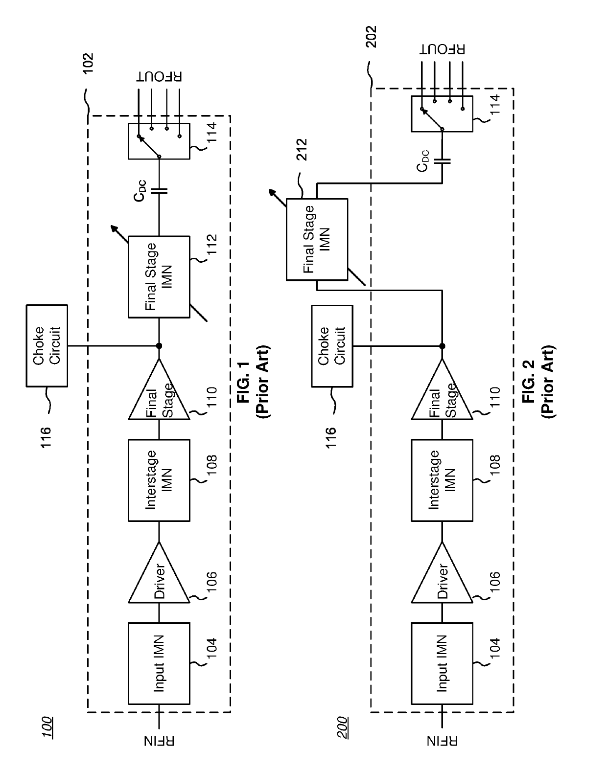 RF Switch with Split Tunable Matching Network