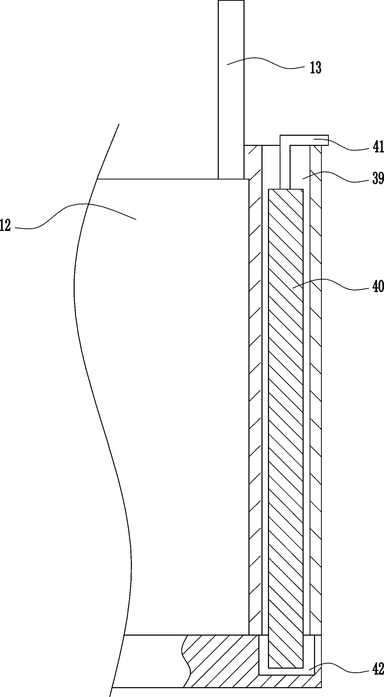 An electronic information storage equipment degaussing and crushing integrated equipment