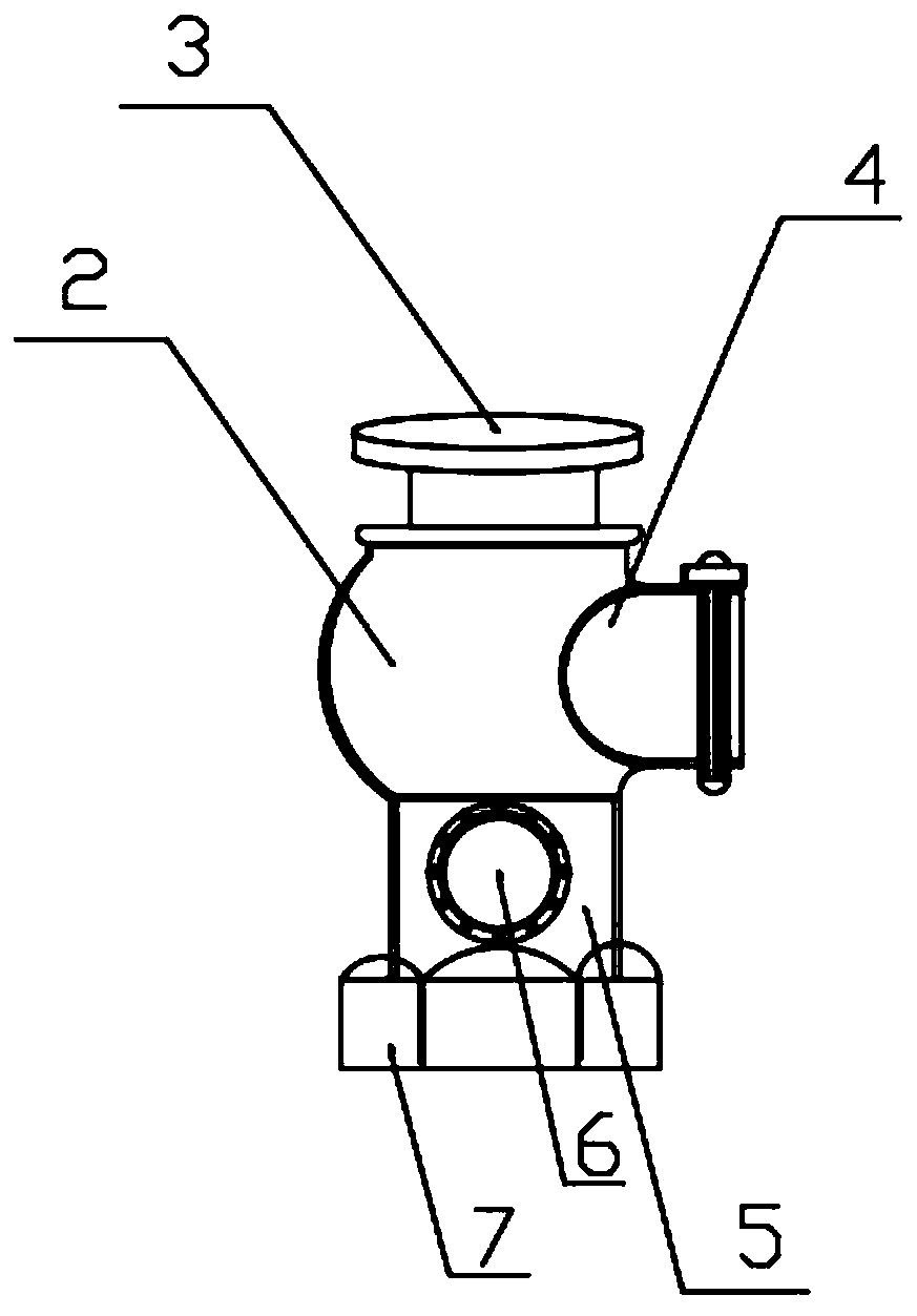 Fire-fighting device for building construction site