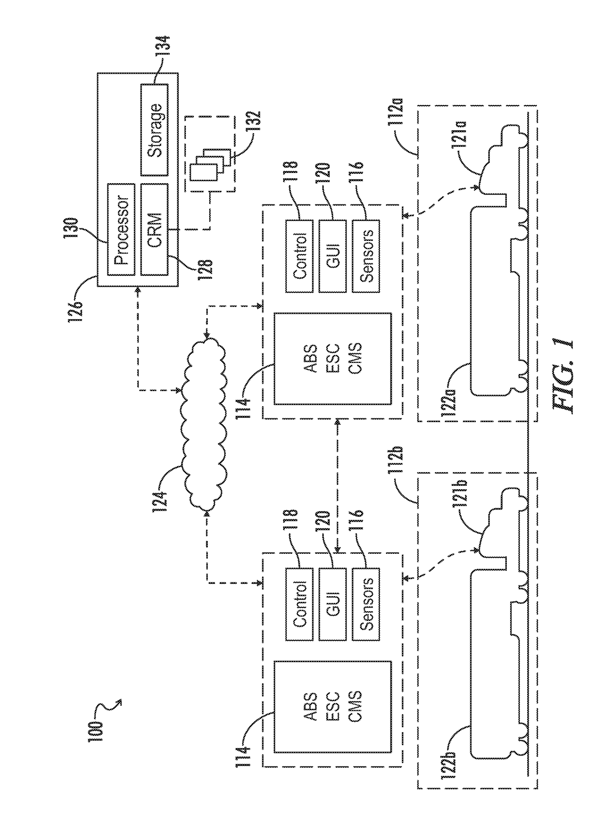System and method for adjusting vehicle platoon distances based on predicted external perturbations