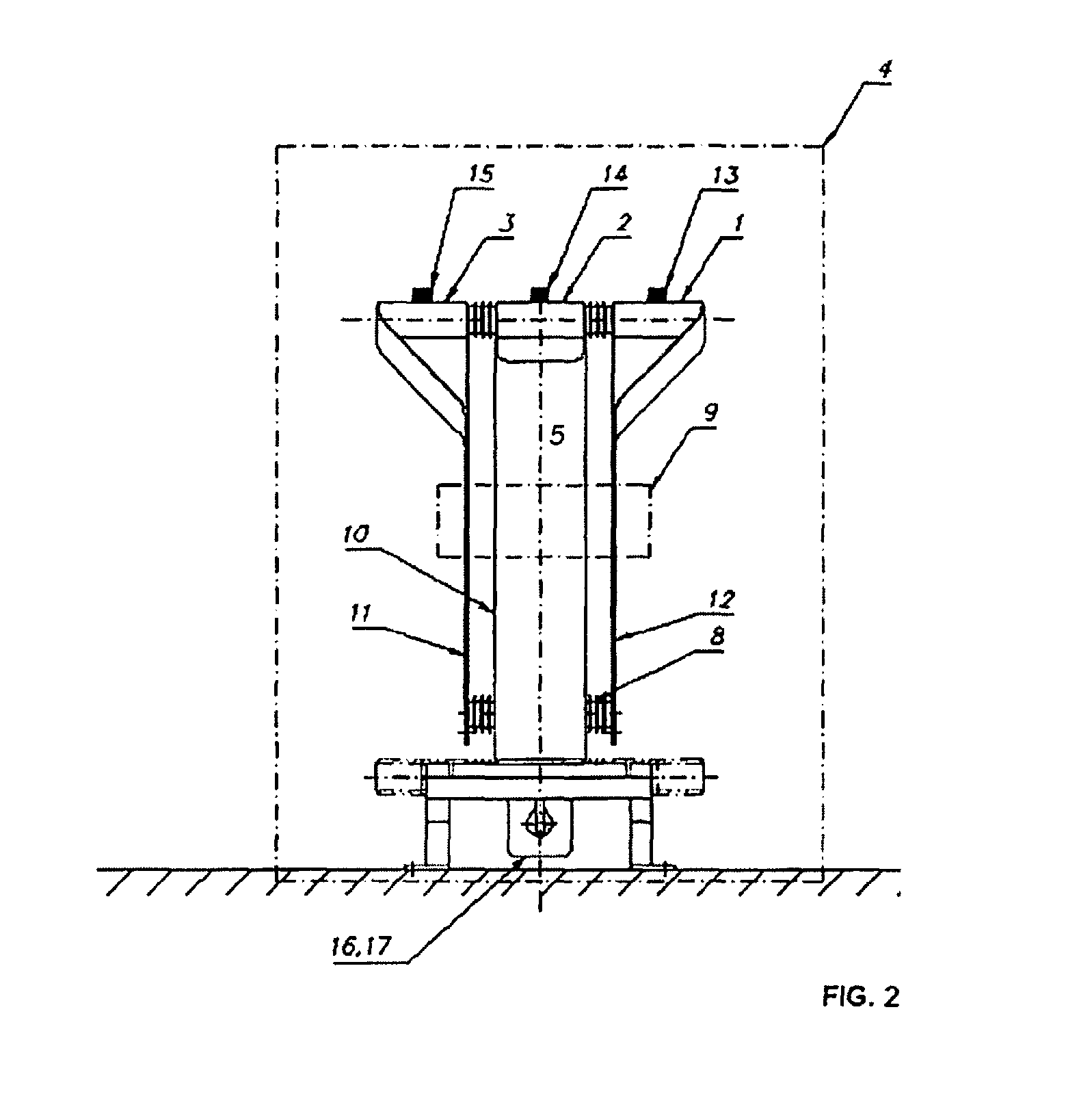 Current transmission device for charging electrical energy stores of vehicles at overhead charging stations