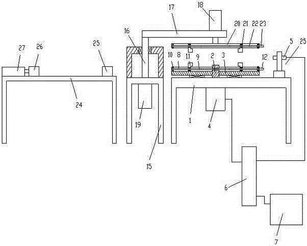 System for detecting and correcting quenching deformation of gear rings through static pressure