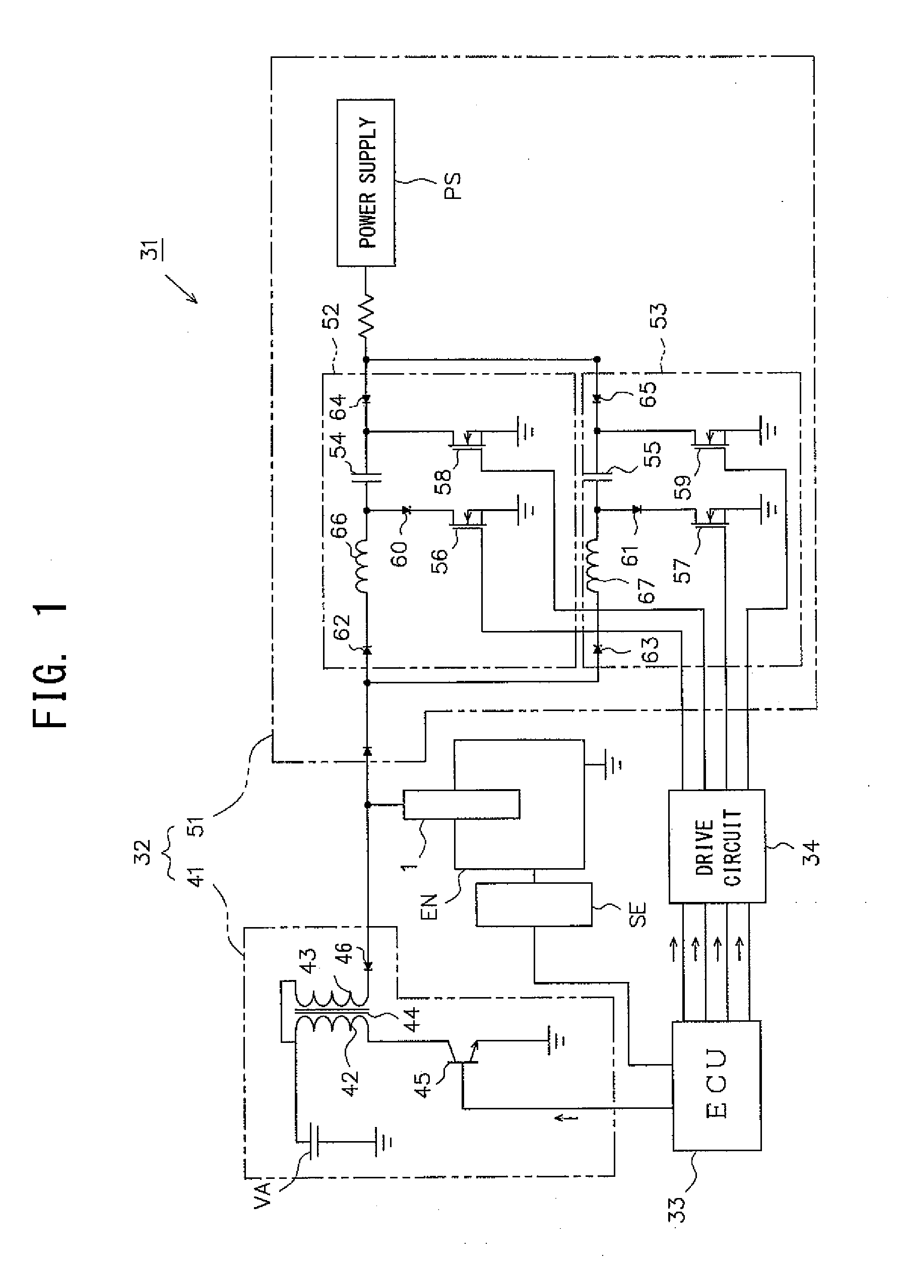 Ignition apparatus for plasma jet ignition plug and ignition system