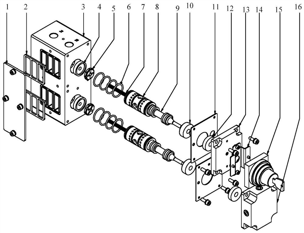 Manual and pneumatic integrated valve