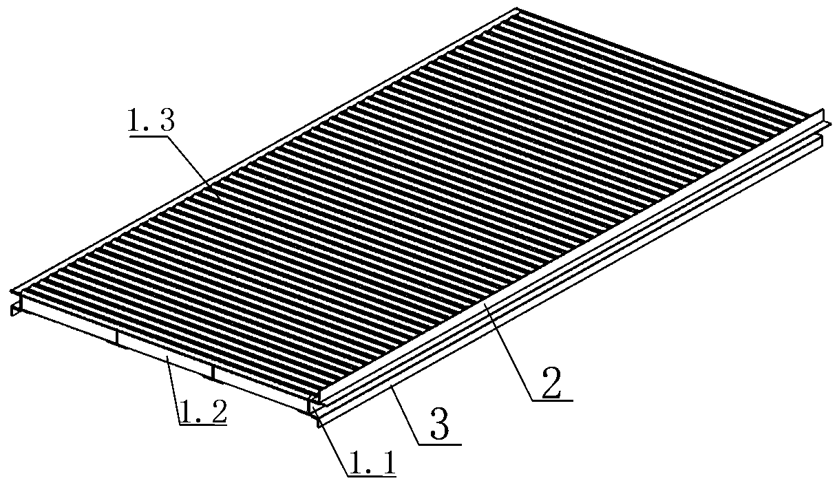 Cold-formed thin-walled steel tic-tac-toe floor slab structure and construction method thereof