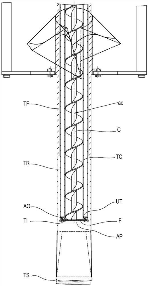 System for measuring output and cutting off compacted powder