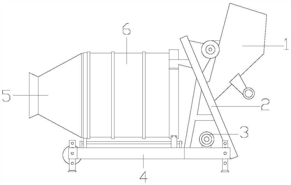 A kind of equipment for concrete processing