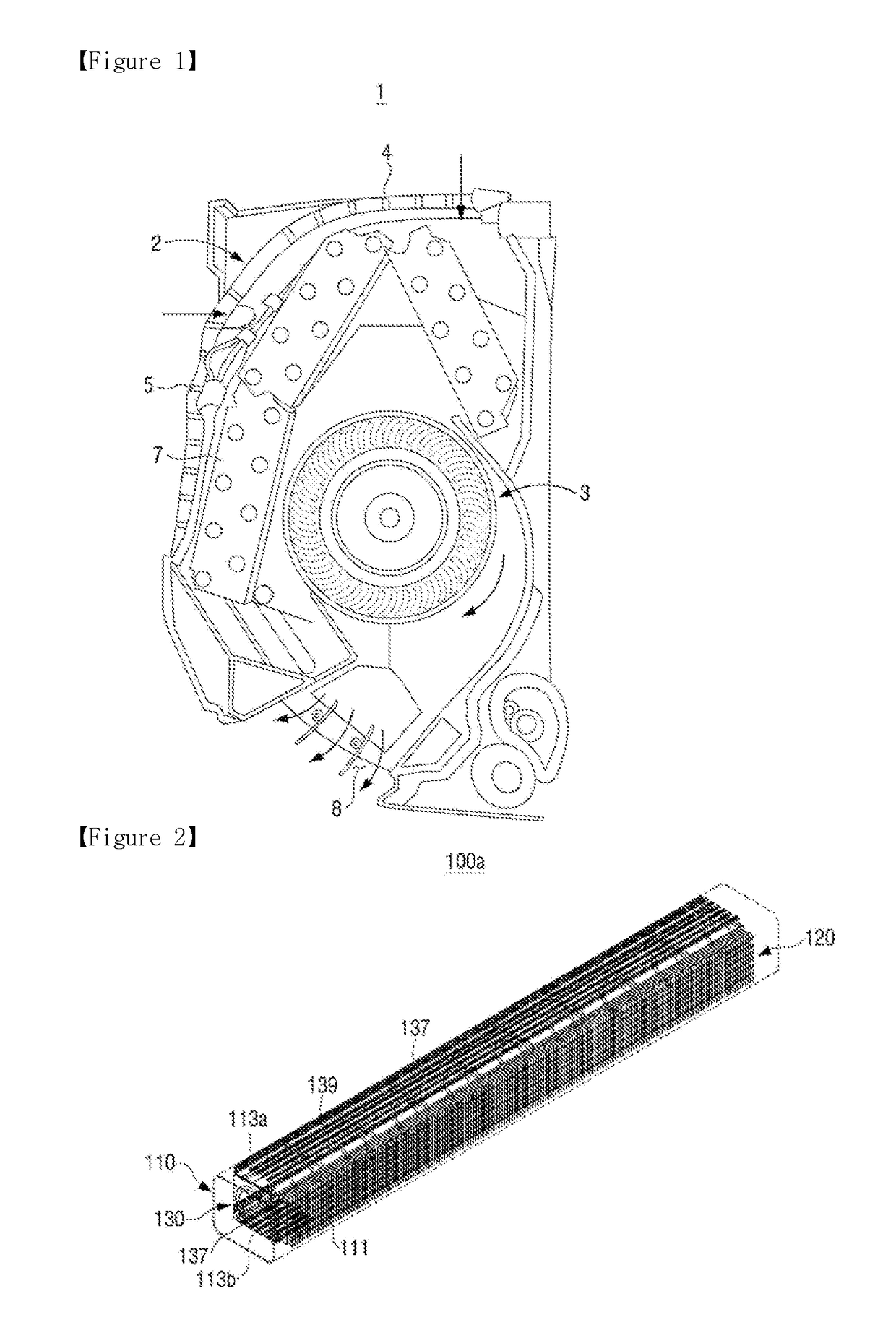 Full front blowing type air conditioner