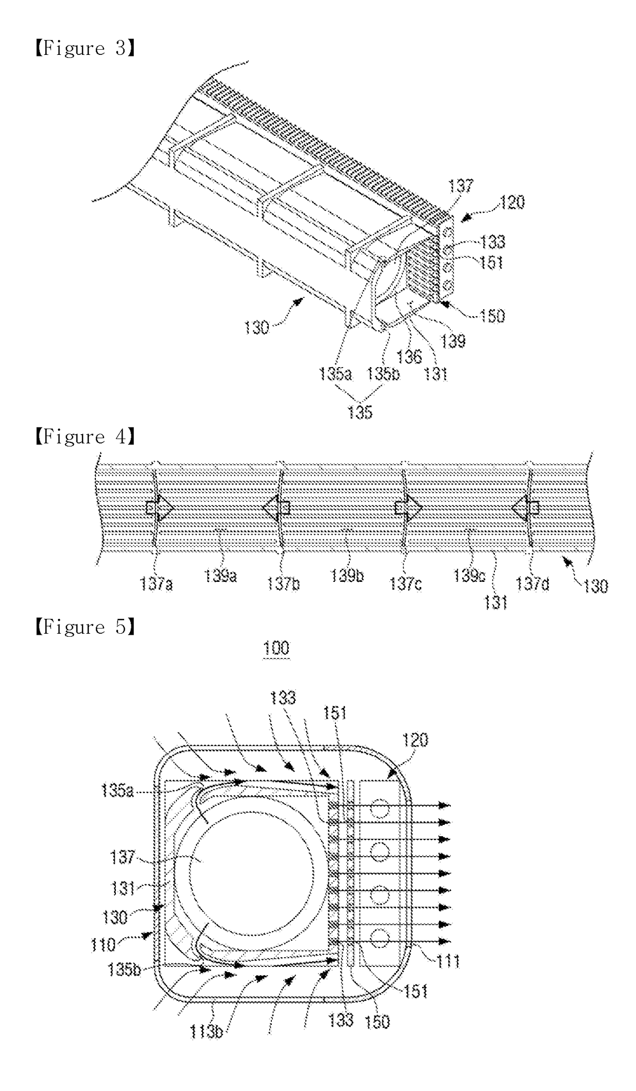 Full front blowing type air conditioner